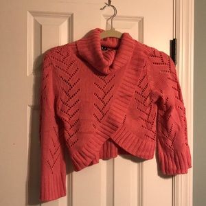 Pink BEBE sweater size XS